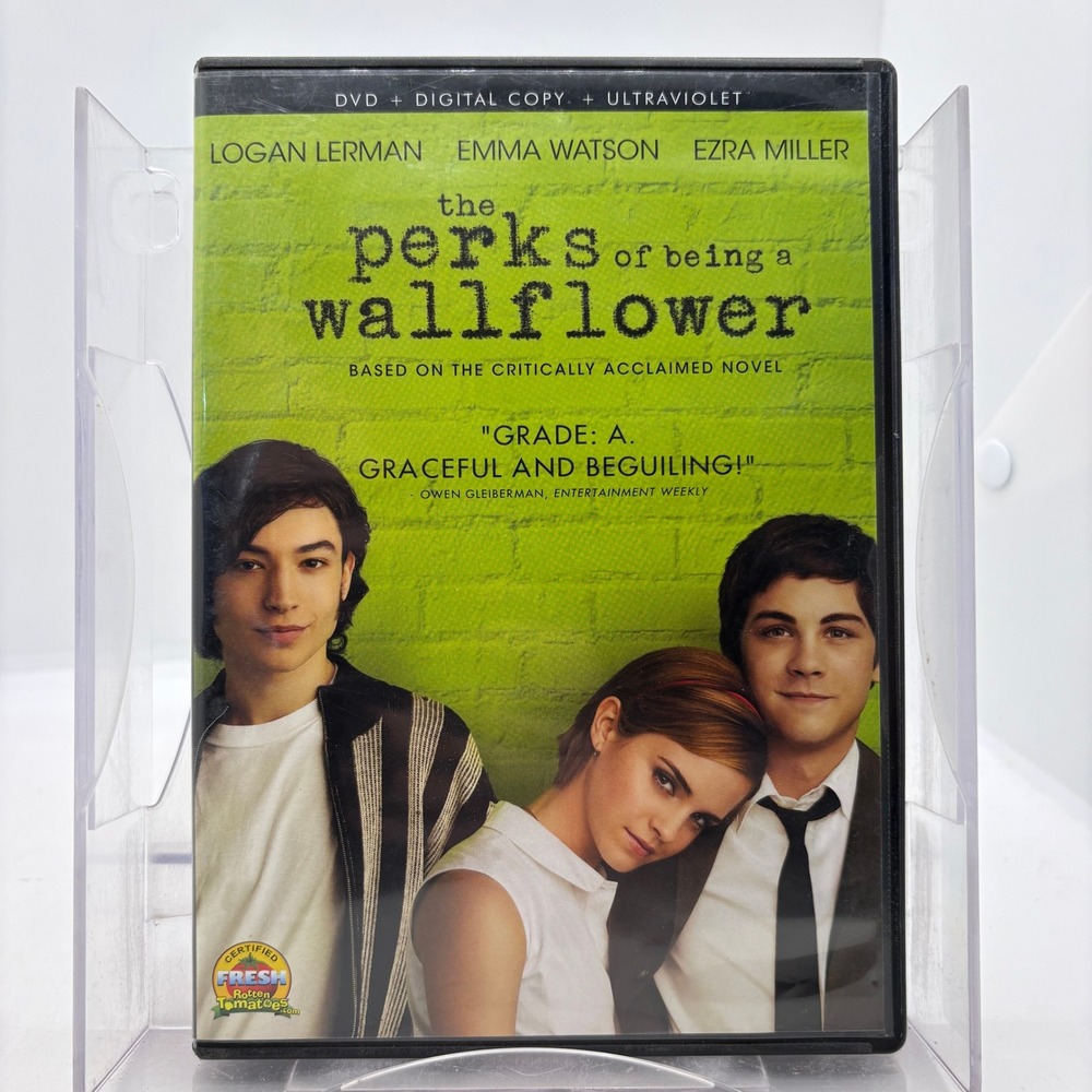 The Perks of Being a Wallflower DVD Summit Entertainment 2012 Logan Lerman Movie
